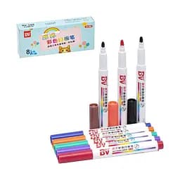 Набор цветных маркеров 8 цветов BV-188-8 для гладких поверхностей