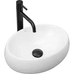 Умивальник Rea Linda mini накладний білий REA-U8856, Білий