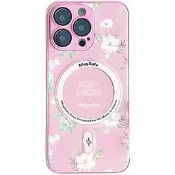 Чохол Epik TPU+PC Secret Garden with MagSafe для Apple iPhone 16 Pro Max 6.9 Pink