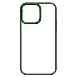 Чехол для Apple iPhone 15 Pro Max, UNIT2, зеленый, ударопрочный, прозрачный противоударный чехол-накладка из TPU и поликарбоната (PC), с защитными бортиками, защита всего корпуса от ударов и царапин, ArmorStandart (ARM69989) - мініатюра 2