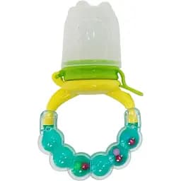 Ниблер с погремушкой Mega Zayka MGZ-0005 (Turquoise)