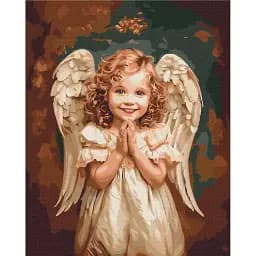 Картина по номерам Brushme Ангелская улыбка 48x60 см