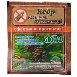 Таблетки від молі і для ароматизації повітря Global Кедр 10 шт.