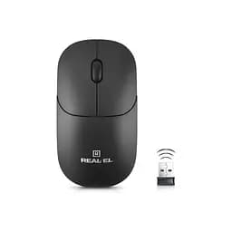 Мишка REAL-EL RM-313W Wireless Black (EL123200042) - мініатюра 6