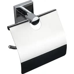 Тримач туалетного паперу з кришкою VBI Saturn chrome VBI-040313CH Хром