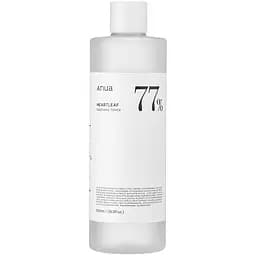 Тонер для зволоження та пом'якшення шкіри Anua Heartleaf 77% Soothing Toner 500 мл