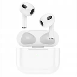 Беспроводные сенсорные Bluetooth наушники Hoco EW76 с зарядным кейсом Белые