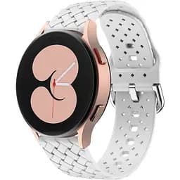 Ремінець Twist для Samsung Gear S2 Classic - білий ширина кріплення 20мм силікон Watchbands (W31-7WB23858469)