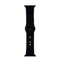 Ремінець Apple Watch Silicone 42/44/45/46/49 мм Чорний L (18) - мініатюра 2