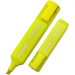 Набор маркеров Axent Highlighter 2537-A 1-5 мм клиновидный 12 шт. желтый (2537-08-A)