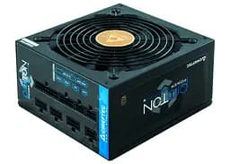 Блок питания Proton (850W) >85% 80+ Bronze 140мм 1xMB 24pin(20+4) 1xCPU 8pin(4+4) 1 Chieftec teh0018562