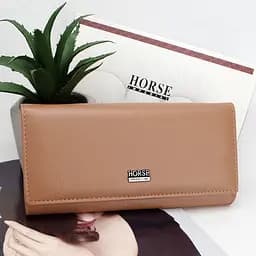 Кошелек женский кожаный Horse Imperial A0001 бежевый
