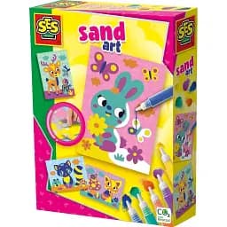 Набор для творчества Ses Creative Лесные животные с цветным песком