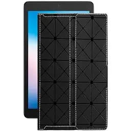 Чехол StatusCASE из экокожи для планшета Alcatel 3T 8 2020 Черный ромб