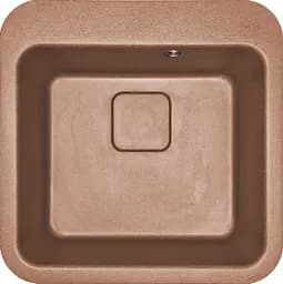 Кухонна мийка Adamant EXIST terra-cotta 500x500x190 мм, без крила 50 см