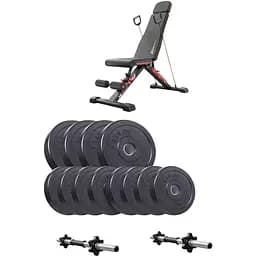 Набор Elitum Titan гантели Hop-Sport HS-2080 HB 2х21 кг