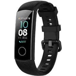 Силиконовый ремешок Primo для фитнес-браслета Huawei Honor Band 4/5 Black