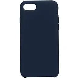 Чохол Soft Case No Logo для Apple iPhone 7/iPhone 8/iPhone SE (2020) Navy blue