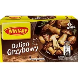 Кубик бульйонний Winiary зі смаком грибів, 6 шт., 60 г (914678) - мініатюра 2