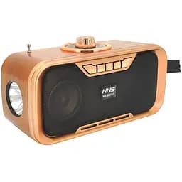Радиоприемник с фонариком Voltronic NSS270B Wireless speaker аккумулятор, на солнечных