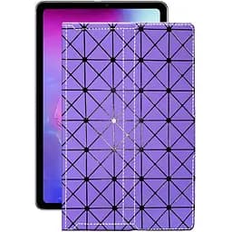 Чохол StatusCASE з екошкіри для планшету Alldocube iPlay 40 Pro Фіолетовий ромб