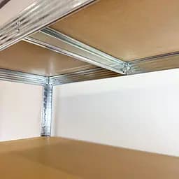 Стелаж 4P StrongShelf 180X60X30см оцинкований, навантаження 150кг/полицю - мініатюра 14
