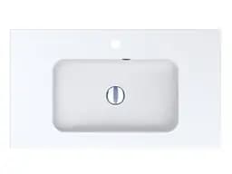 Умивальник Miraggio Della 800 mirasoft 0001070, Білий матовий - мініатюра 3