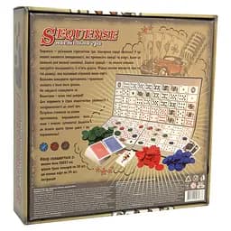 Настільна гра "Sequense" (укр.) Strateg 30х30х7,5 см det0007231 - мініатюра 3