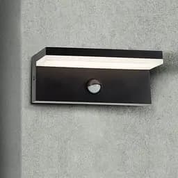 Вуличний світильник із датчиком руху Goldlux 324054 Tesa Led 1x10W 4000K 1100Lm IP54 BK - мініатюра 2
