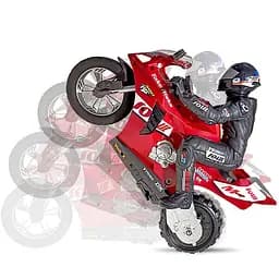 Мотоцикл на радіокеруванні Motorcycle Stunt Drift six-axis Gyroscope Red - мініатюра 8