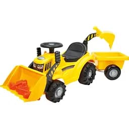 Трактор-навантажувач Ecoiffier Максі для катання малюка з причепом (7850)