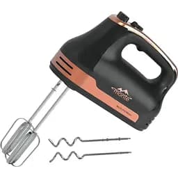 Ручний міксер Monte MT-2016 для дому 5 швидкостей 2 насадки Бронзовий 700 Вт