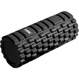 Массажный ролик для йоги и фитнеса York Fitness EVA 33,6 х 14,4см черный