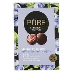 Цукерки Pure Chocolate трюфелі йогурт з лохиною 148 г (932192)