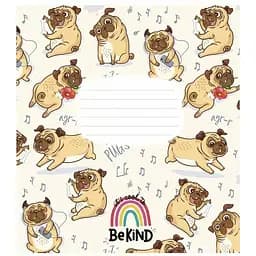 Зошит учнівський Be kind Школярик 012-3130L-1 у лінію 12 аркушів