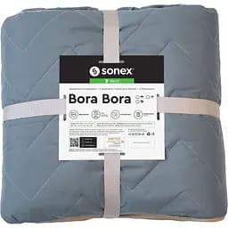 Набір Sonex Bora Bora: декоративне покривало 220х240 см + 2 наволочки 50х70 см коричневий з сірим (SO102399) - мініатюра 12