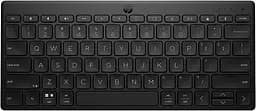 Клавіатура мембранна 350 Compact Multi-Device, 78key, BT, EN/UK, чорний HP teh0013842 - мініатюра 2