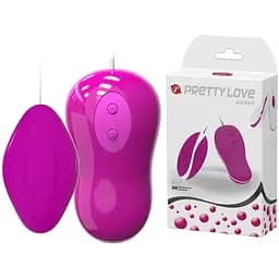 Виброяйцо Pretty Love Avery Vibrating Egg 5.8 см фиолетовый