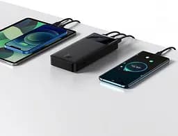 Зовнішній акумулятор Baseus Bipow Digital Display 15 W 20000 mAh (PPDML-J01) Чорний - мініатюра 8