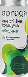 Напиток Spraga энергичная комбуча яблочная 330 мл