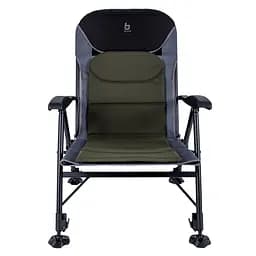 Розкладне крісло Bo-Camp Pike Black/Grey/Green (1204110), темно-зелене - мініатюра 6