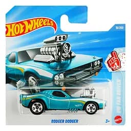 Базовая машинка Hot Wheels HW Fan Driven Rodger Dodge голубая (5785) JJH94-N521