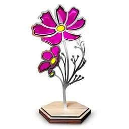 Набор для витражной живописи по номерам "Лепестки лета" Fabrika Decoru FDSGK-016