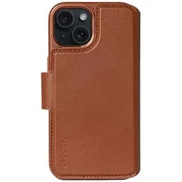 Шкіряний чохол-гаманець Decoded Leather Detachable Wallet Case Tan Brown для iPhone 15 Plus (D24IPO15PLDW5TN)