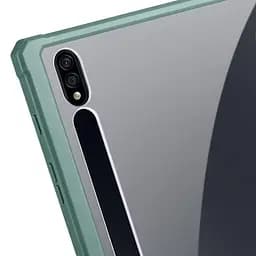 Чохол TPUCristal SlimTPU Spen holder Samsung Galaxy Tab S9 Plus / S9+ FE / S10+ 12.4 Темно-зелений - мініатюра 6