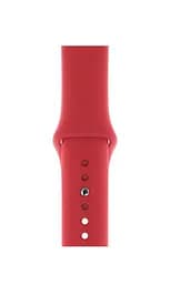 Силіконовий ремінець на смарт-годинник для Apple Watch 38,40,41,42 mm, Sport Band (3 Straps), red, зі зручною застібкою, для годинника епл вотч, спортивний, ArmorStandart (ARM49076)