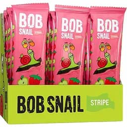 Набор натуральных конфет Bob Snail Яблоко-Клубника 420 г (30 шт. по 14 г)