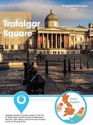 Конструктор Архітектура Wange  3D Трафальгарська площа  Лондон Trafalgar Square  для дітей та дорослих 3Д  1245 деталей - мініатюра 5