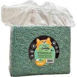 Наповнювач соєвий Goldy Cat Tofu м'ята 6 л (36849)