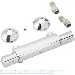 Змішувач для душу Grohe Grohtherm 800 з термостатом (34558000) - мініатюра 2